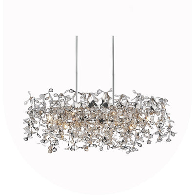 Flurry 7 Light Chrome Chandelier