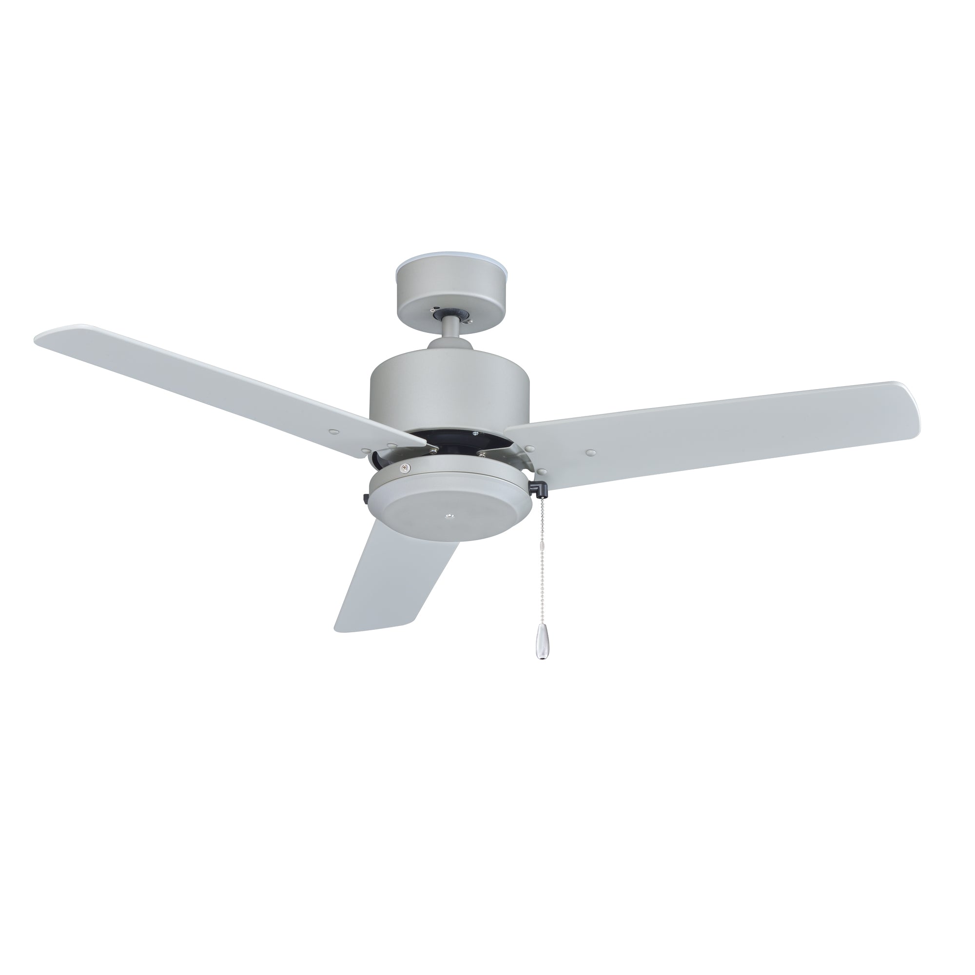 44 Inch Aldea XI AC Brushed Pewter Outdoor Ceiling Fan 3-Blade