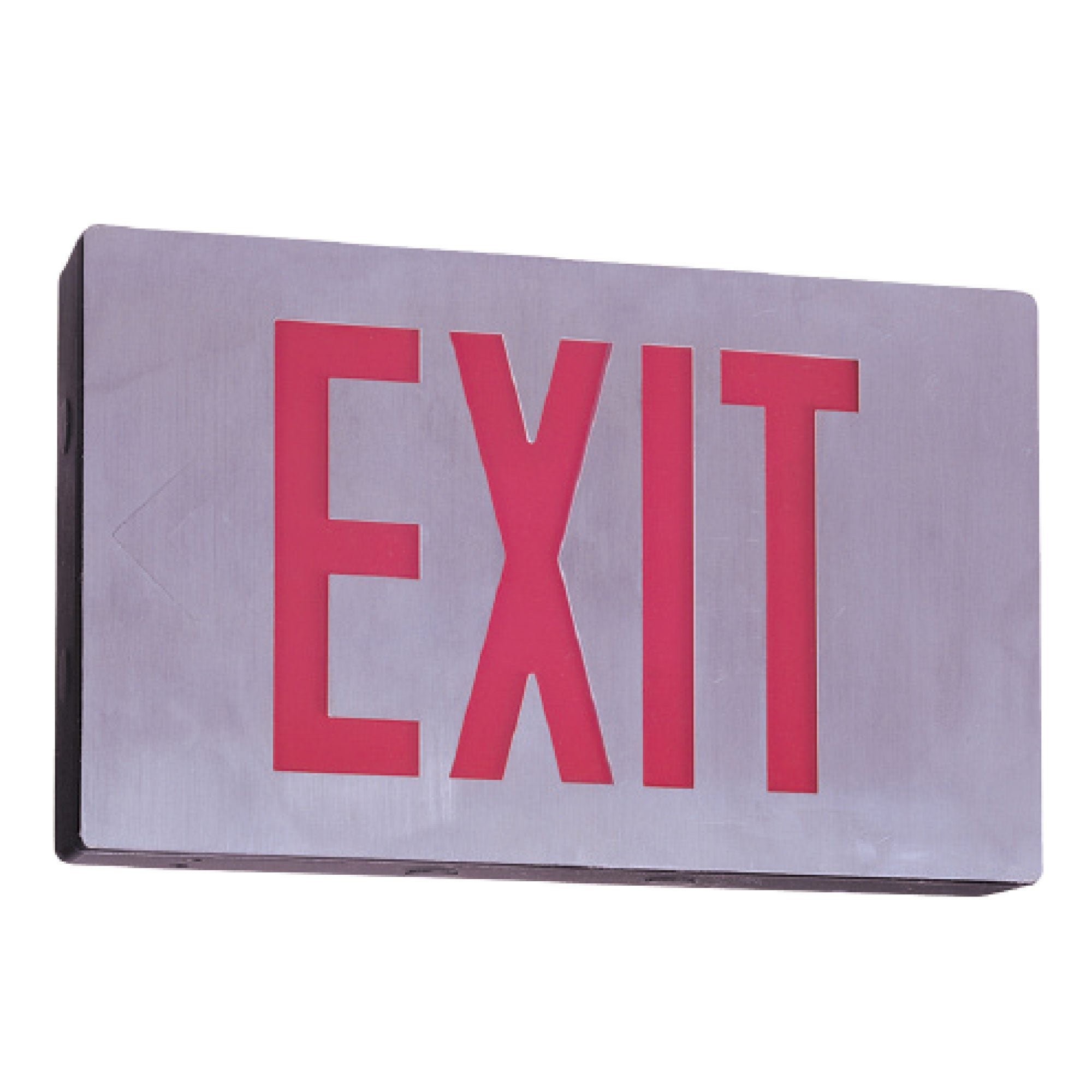 13-inch White Single Face Exit Sign