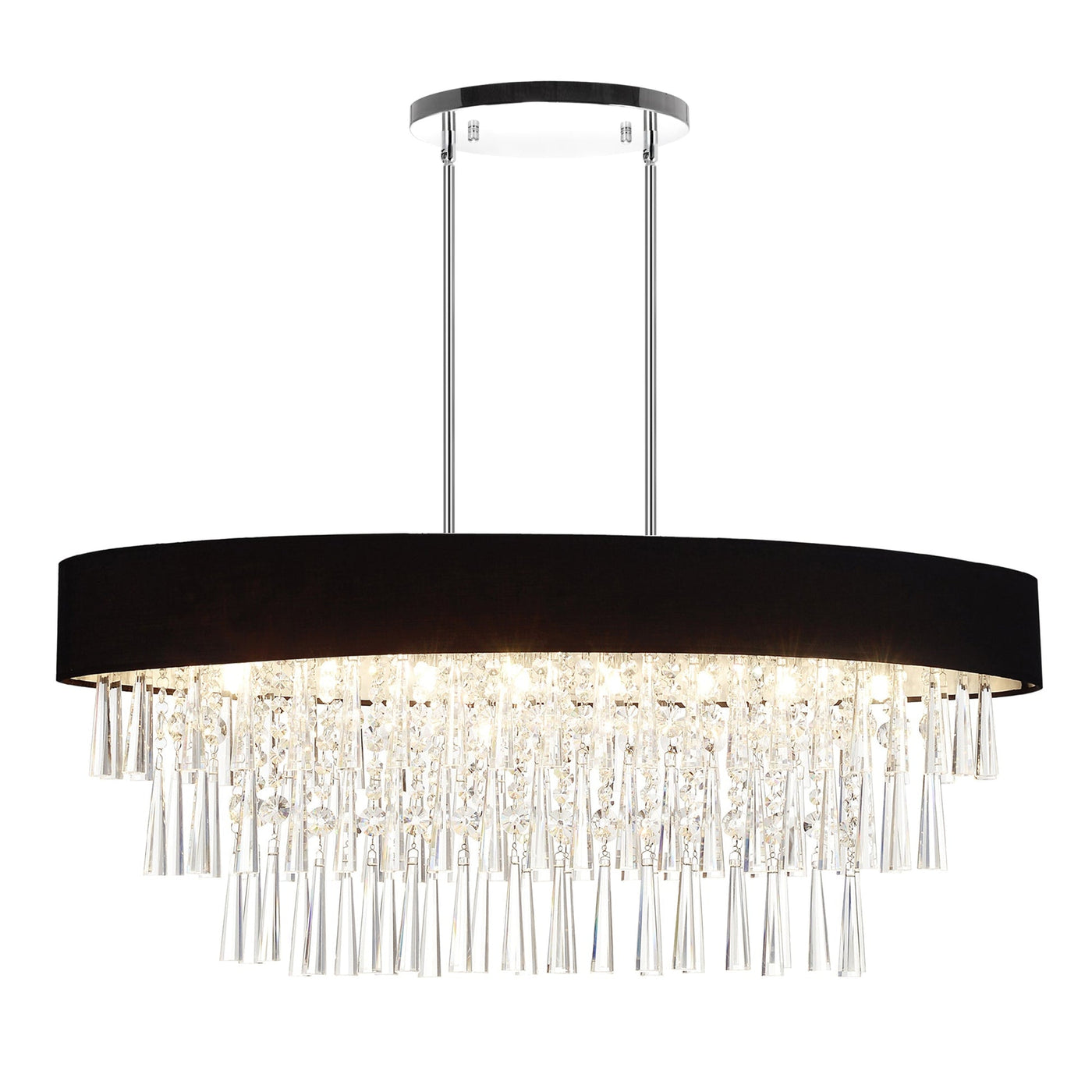 Franca 8 Light Chrome Chandelier