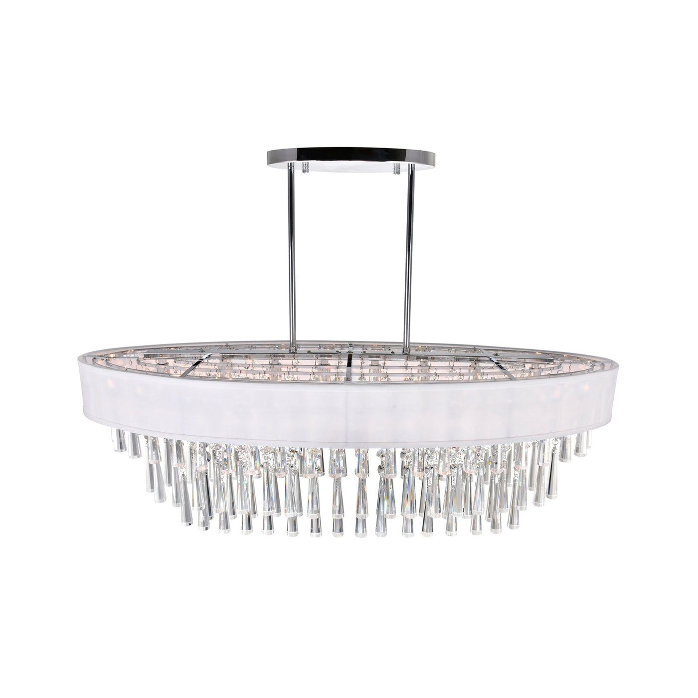 Franca 8 Light Chrome Chandelier