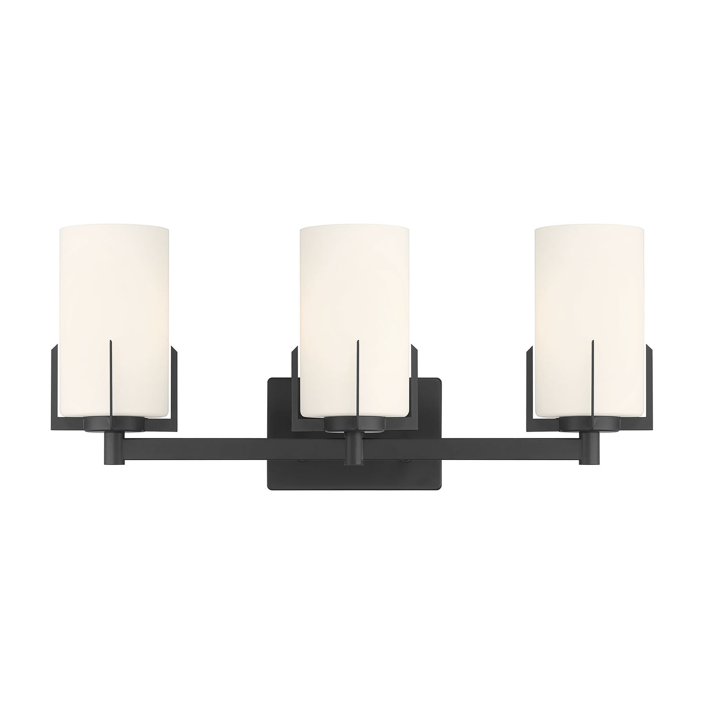 22'' Froselle Matte Black 3 Light Bath Vanity