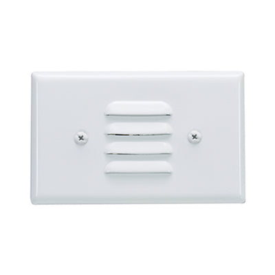 9.25-inch White Outdoor Step Light