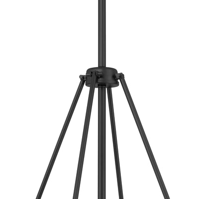 22'' Namiro Matte Black 4 Light Pendant