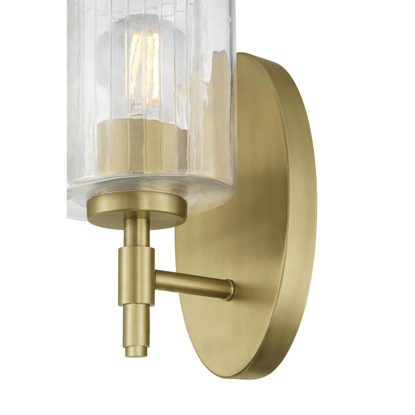5.5'' Solventa Vintage Brass 1 Light Wall Sconce