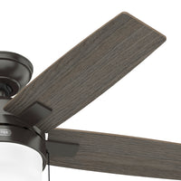 44 inch Anisten Noble Bronze Ceiling Fan with LED Light Kit and Pull Chain