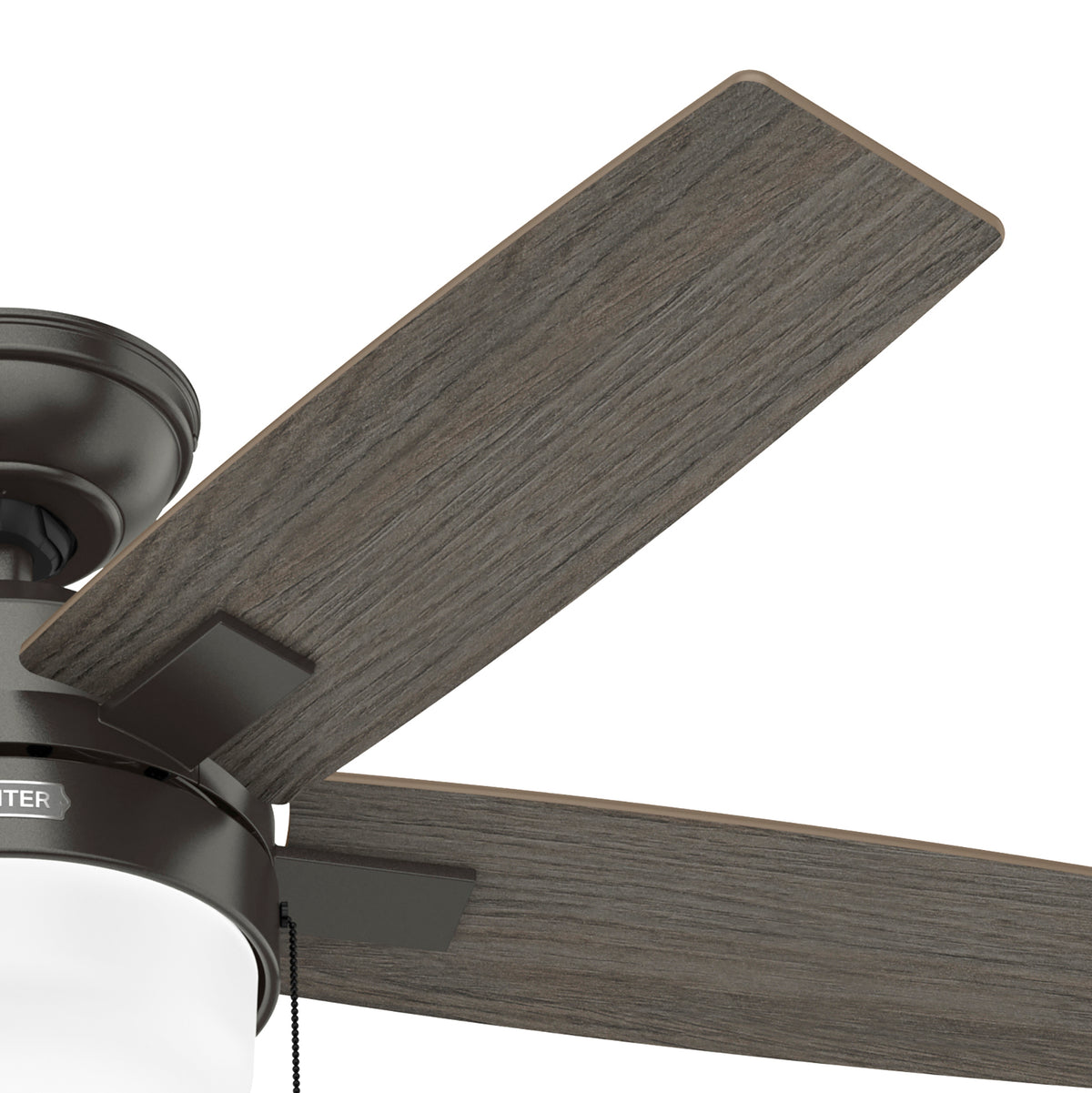 44 inch Anisten Noble Bronze Ceiling Fan with LED Light Kit and Pull Chain