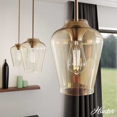 Kerrison 14.5-inch 4-light Brushed Nickel Semi-Flush Mount with Seeded Glass
