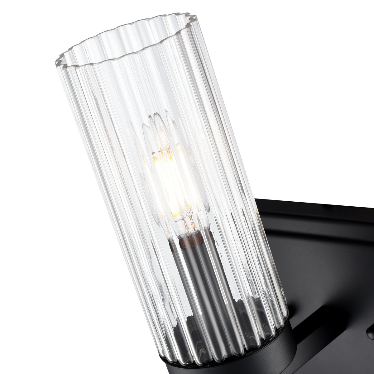 5'' Iversen Matte Black 1 Light Wall Sconce