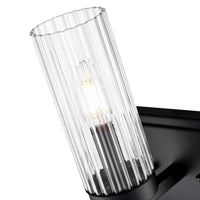 5'' Iversen Matte Black 1 Light Wall Sconce