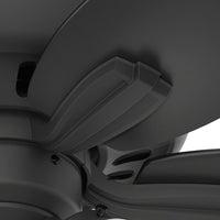42 inch Newsome Matte Black Low Profile Ceiling Fan with LED Light Kit