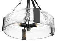19.75'' Rezi Matte Black 3 Light Pendant