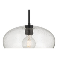 10.5'' Pomari Matte Black 1 Light Pendant