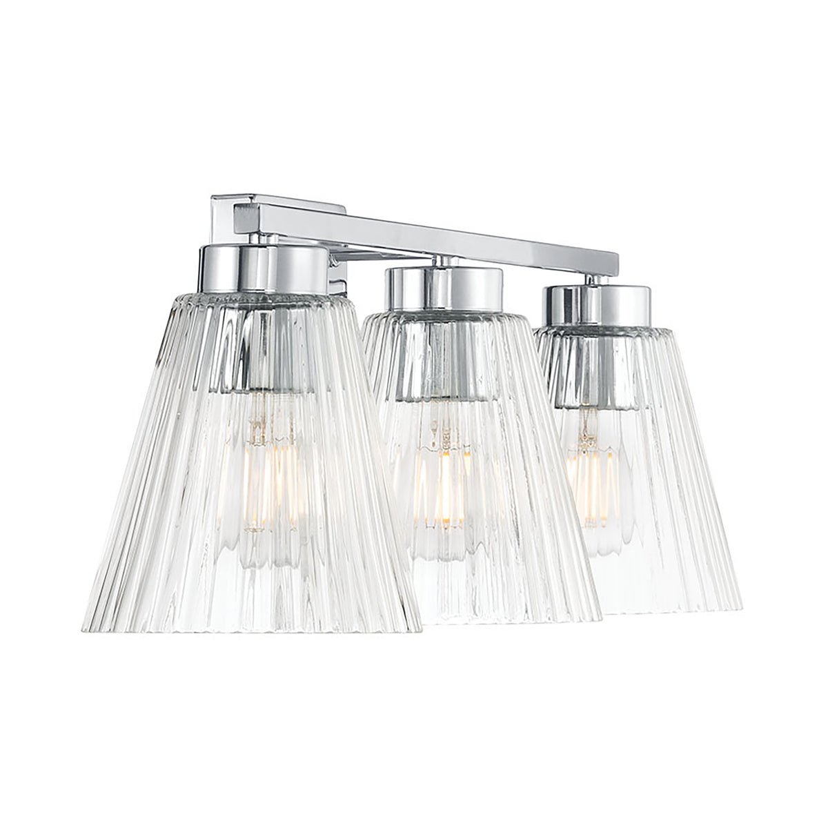 22.75'' Riville Chrome 3 Light Bath Vanity