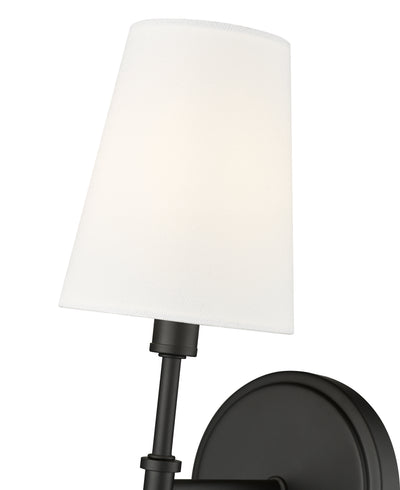 5'' Adorra Matte Black 1 Light Wall Lamp