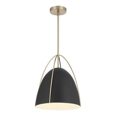16'' Pomelle Matte Black 1 Light Pendant