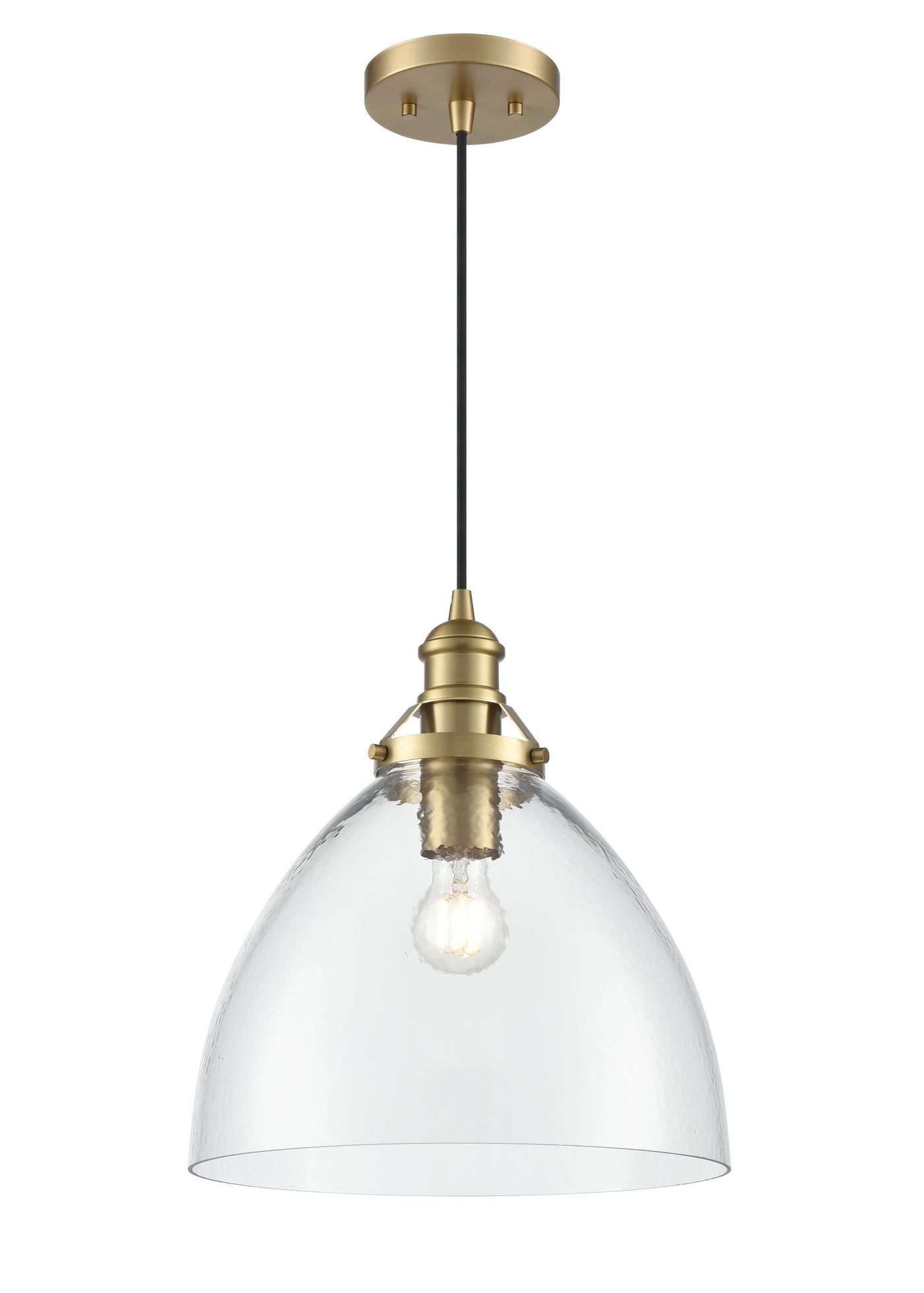 14.5'' Khrisa Vintage Brass 1 Light Pendant