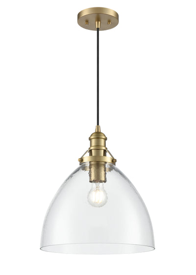 14.5'' Khrisa Vintage Brass 1 Light Pendant