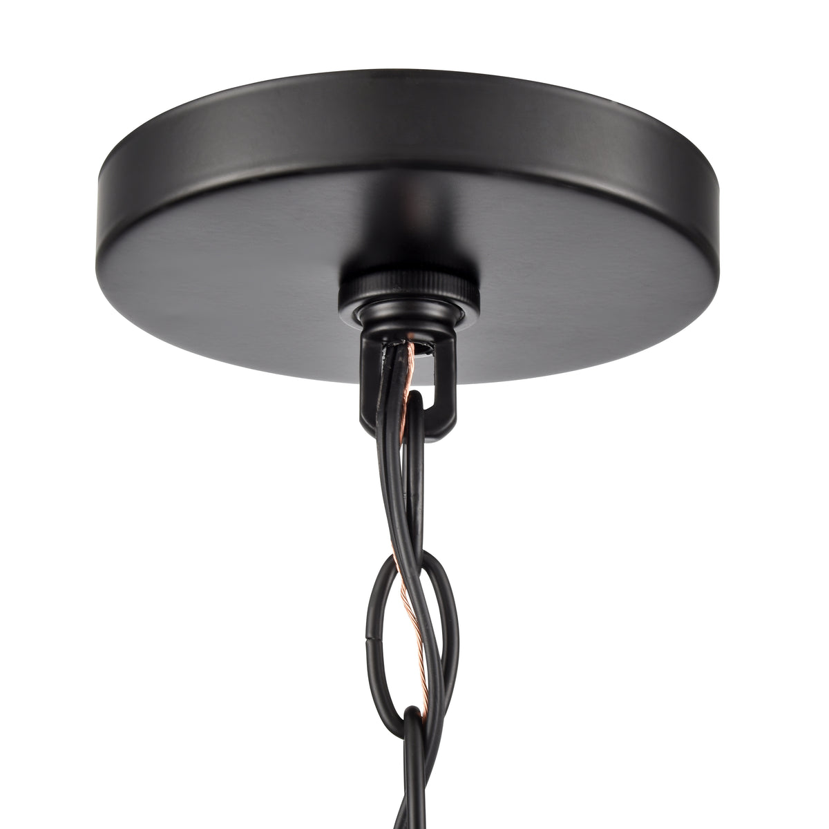 20'' Luxio Powder Coated Black 1 Light Hanging Lantern