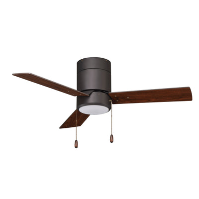 42 Inch Sabio AC Oil Rubbed Bronze Indoor Ceiling Fan 3-Blade Reversible