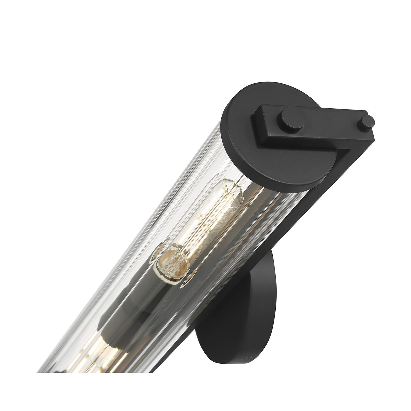 22.75'' Cylora Matte Black 2 Vanity Light