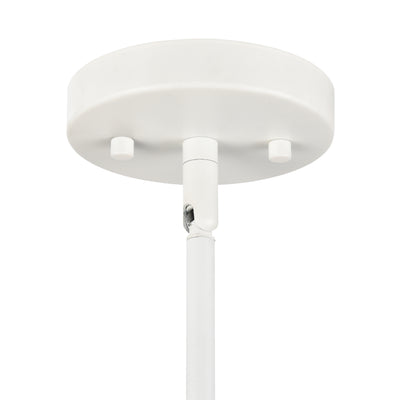 22.5'' Elise Textured White 4 Light Pendant