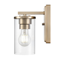 9-inch Verlana Modern Gold 1-Light Wall Sconce