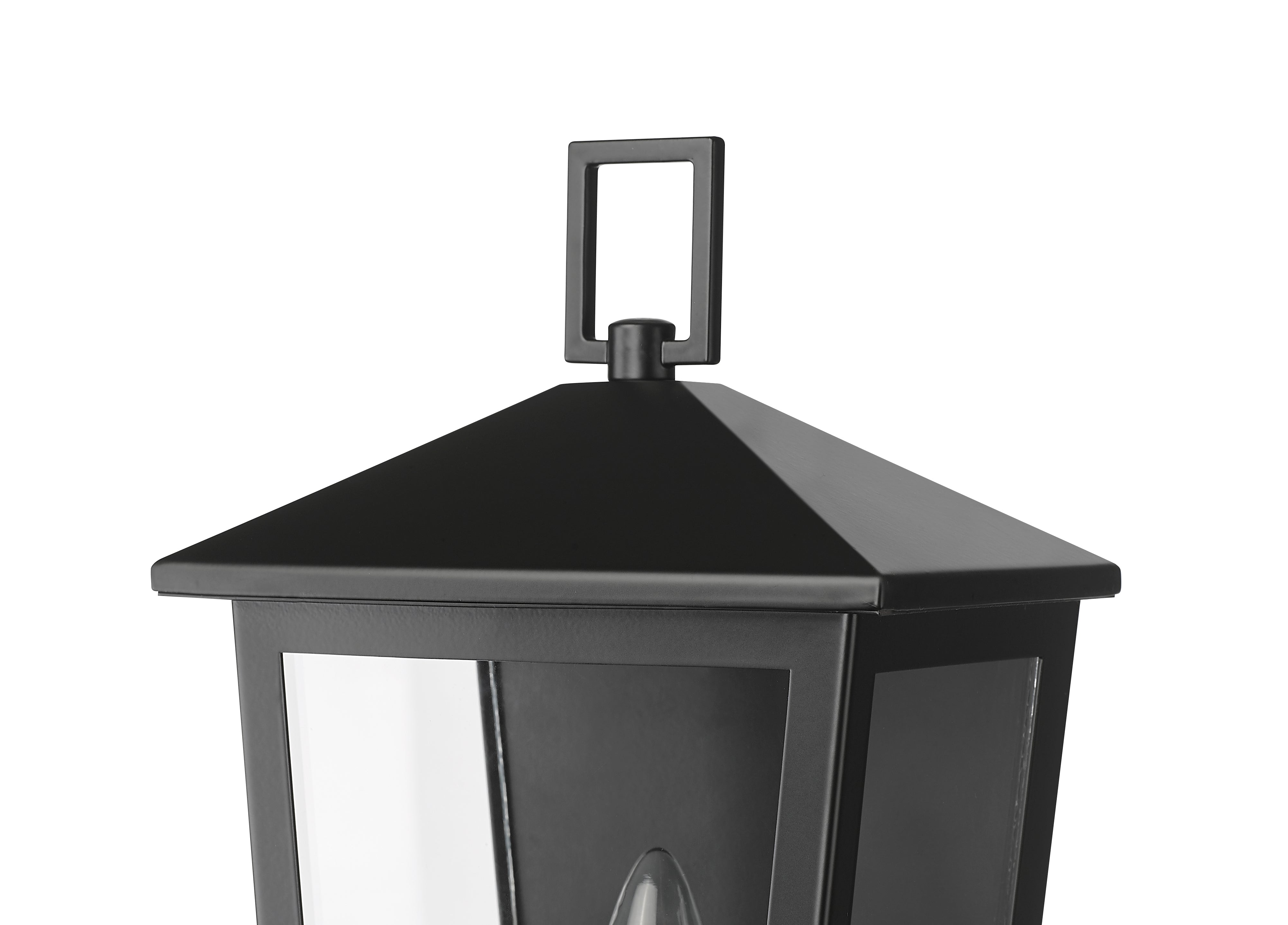 7.5'' Munger Powder Coated Black 1 Light Wall Sconce
