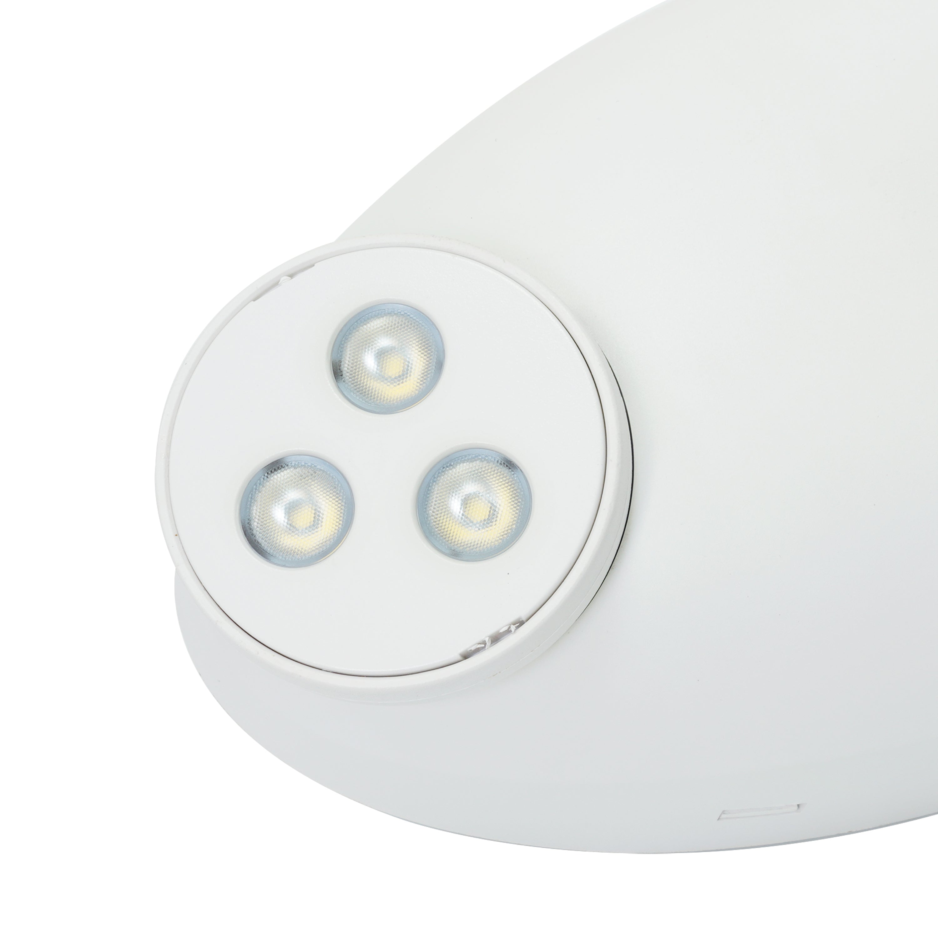 8.25-inch White Emergency Light