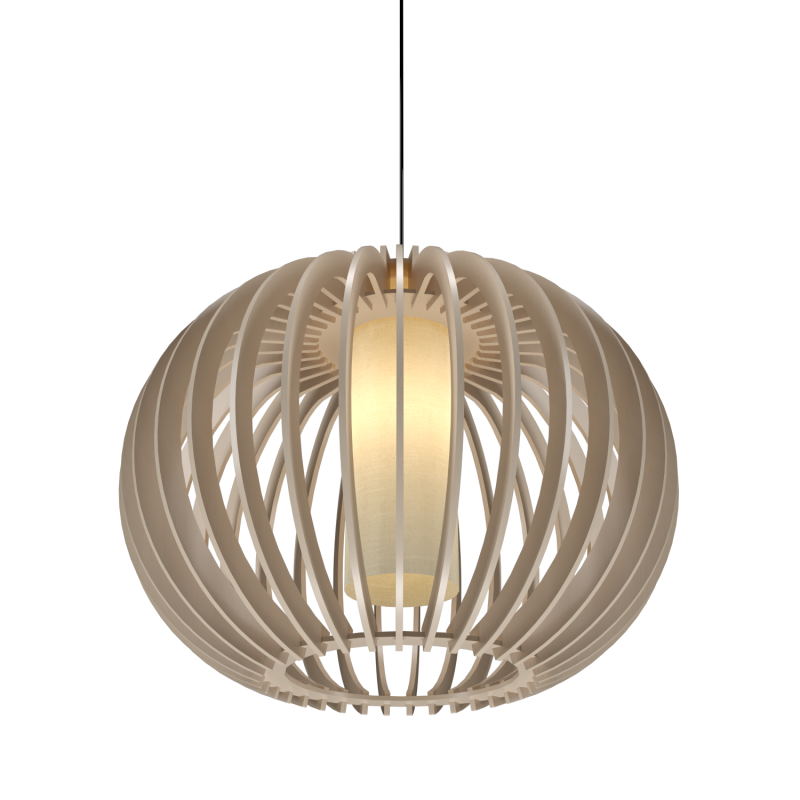 14.57'' Stecche di Legno Accord Pendant Light
