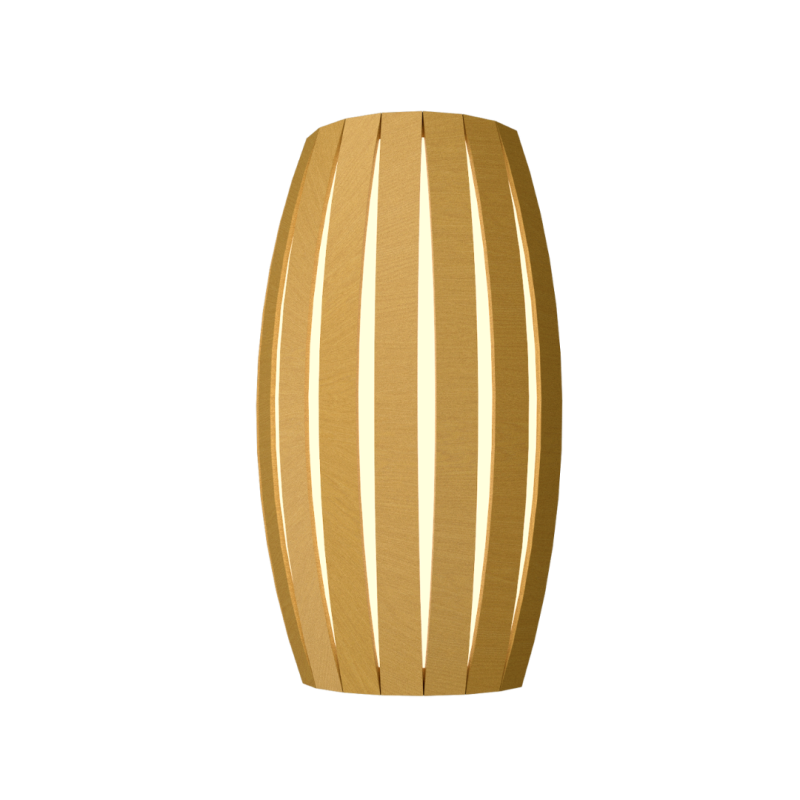 13.78'' Contemporary Barrel Accord Wall Lamp Light