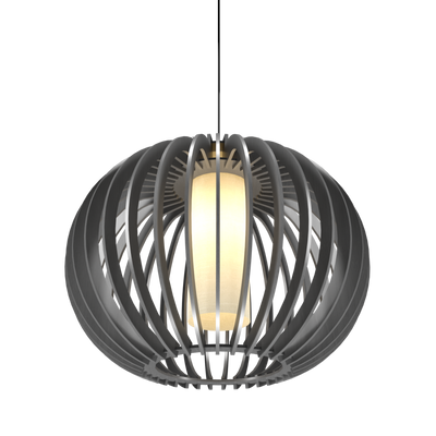 14.57'' Stecche di Legno Accord Pendant Light