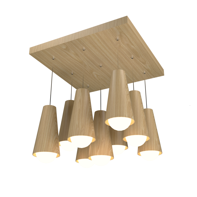 11.81'' Handcrafted Conical Accord Pendant Light