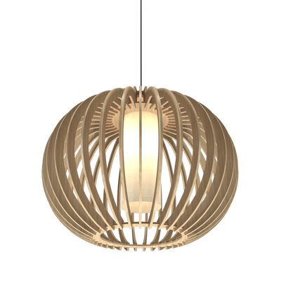 14.57'' Stecche di Legno Accord Pendant Light