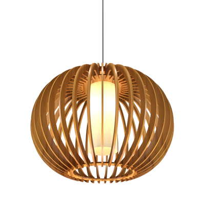 14.57'' Stecche di Legno Accord Pendant Light