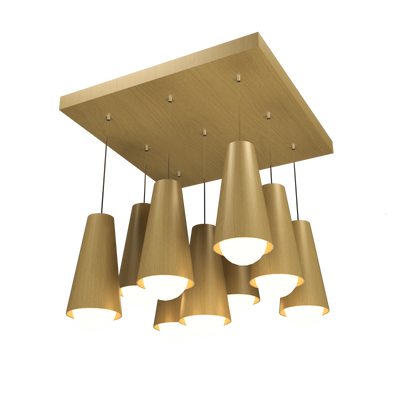 11.81'' Handcrafted Conical Accord Pendant Light