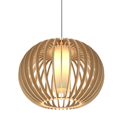 14.57'' Stecche di Legno Accord Pendant Light