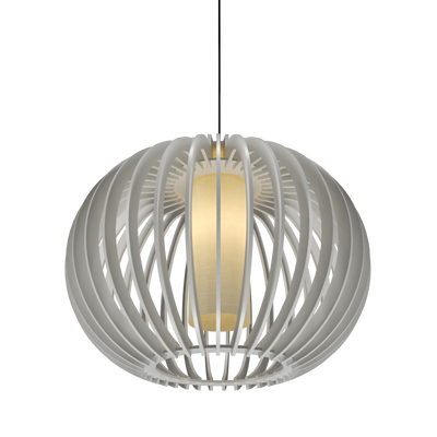 14.57'' Stecche di Legno Accord Pendant Light