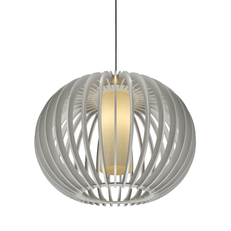 14.57'' Stecche di Legno Accord Pendant Light
