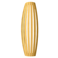 27.56'' Contemporary Barrel Accord Wall Lamp Light