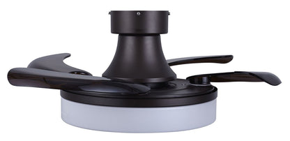 36 Inch Oil Rubbed Bronze Retractable Blade Ceiling Fan