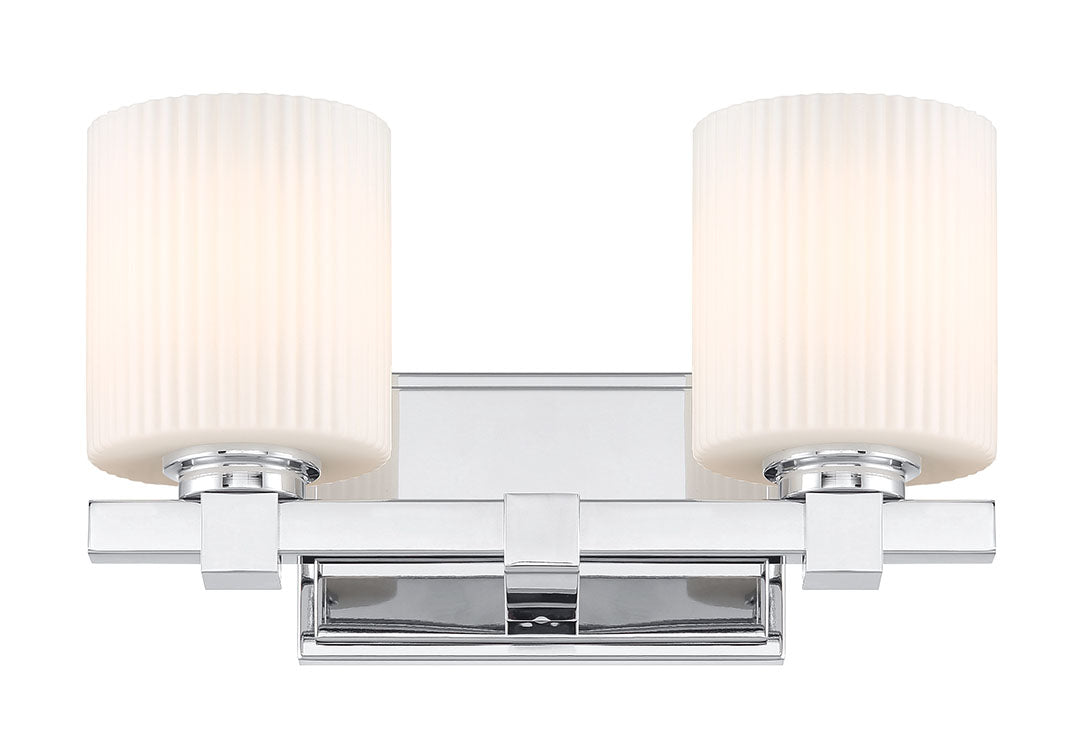 14'' Abelson Chrome 2 Light Bath Vanity
