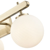 26'' Coretta Modern Gold 3 Light Bath Vanity