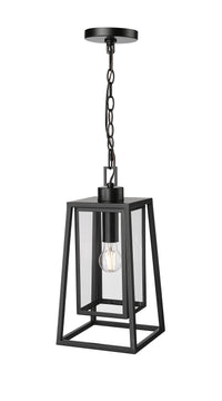 17'' Denzell Powder Coated Black 1 Light Hanging Lantern