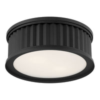5.25'' Corvella Matte Black 2 Light Flush Mount