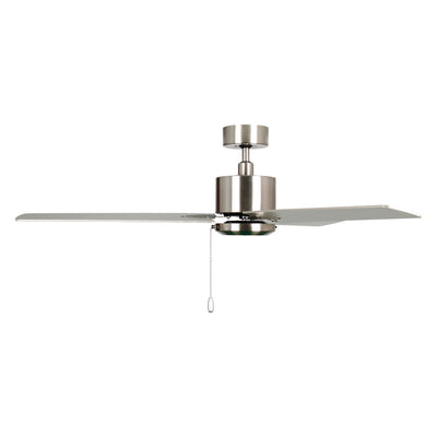 52 Inch Aldea III AC Brushed Nickel Indoor Ceiling Fan 3-Blade Reversible