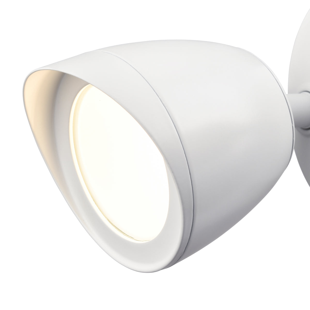 10.5''  Matte White  Light Flood Light