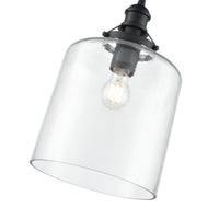 15.75'' Khrisa Matte Black 1 Light Pendant