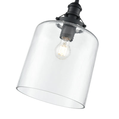 15.75'' Khrisa Matte Black 1 Light Pendant