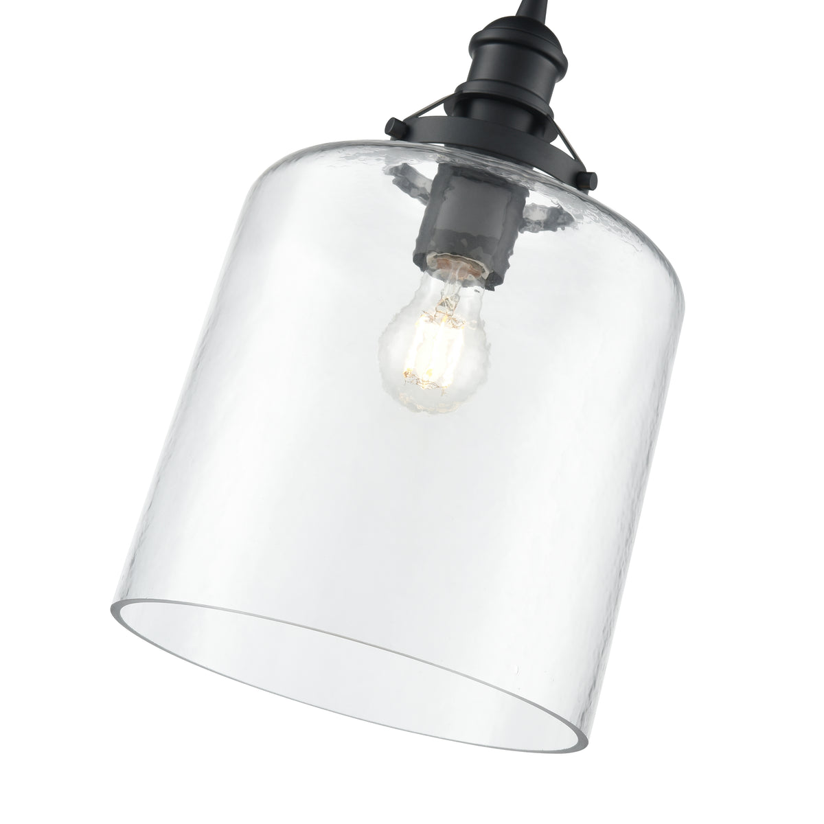 15.75'' Khrisa Matte Black 1 Light Pendant